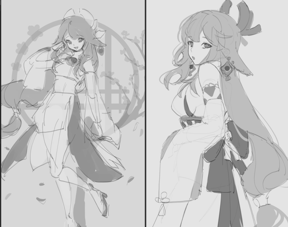 Michiru Inukai and Nana