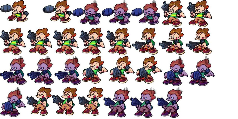 PICO FNF sprites