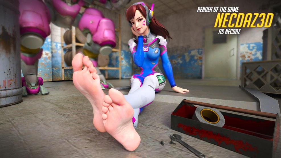 Overvotch 3D footfes ero