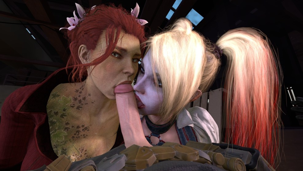 Naked Harley Quin Cartoon