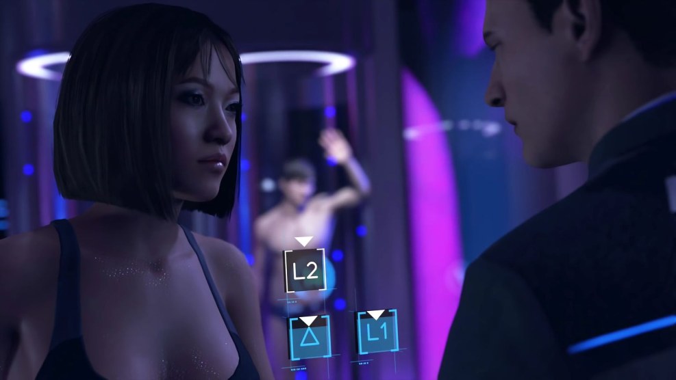 Naked North from Detroit Become Human