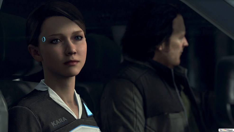 Hank and Connor Slash Art