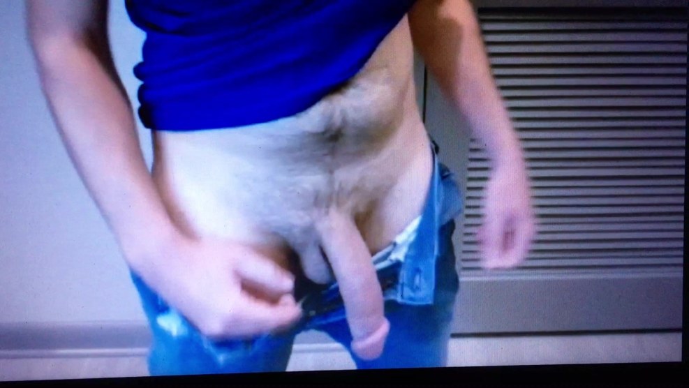 Guys with a huge member in shorts