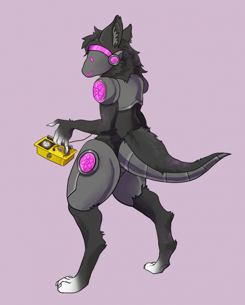 Furry Robot Protogen XXX