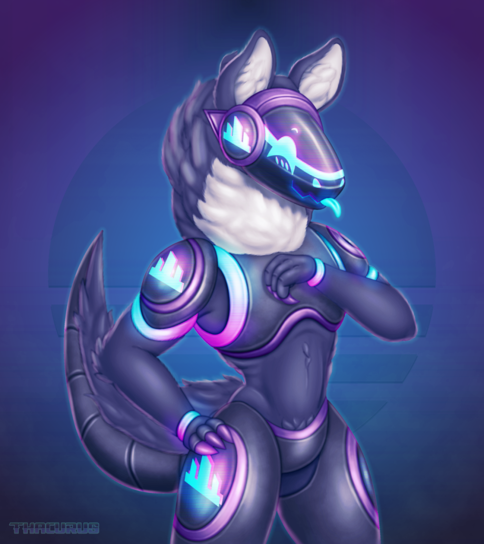 Protogen Furri costume