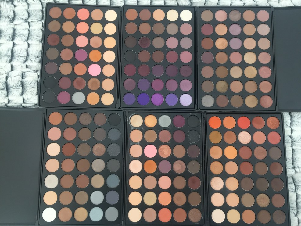 Cool Morphe Palette with Dark Shadows