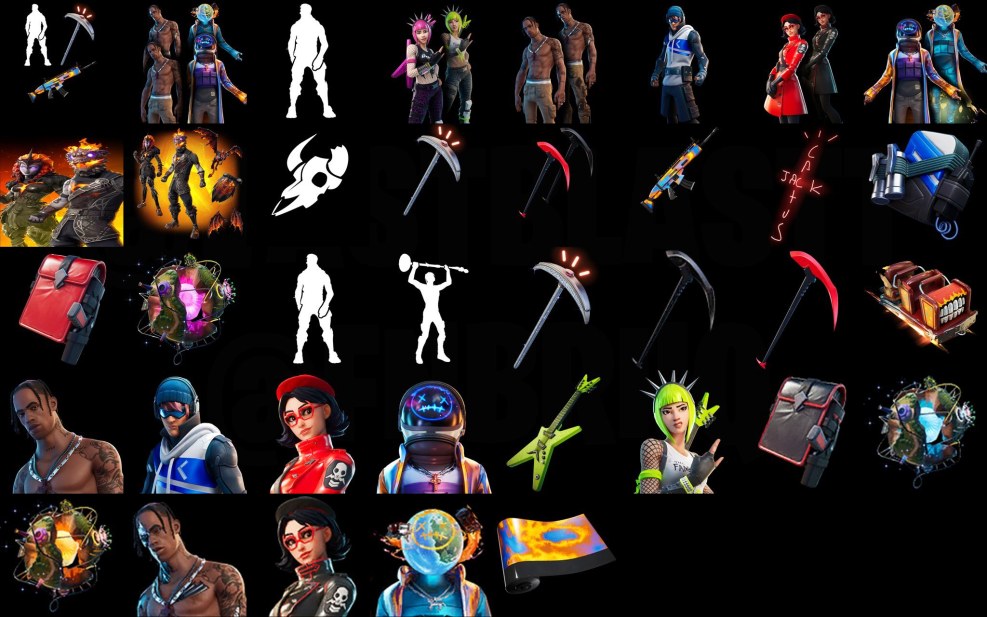 Plums of the skins fornite