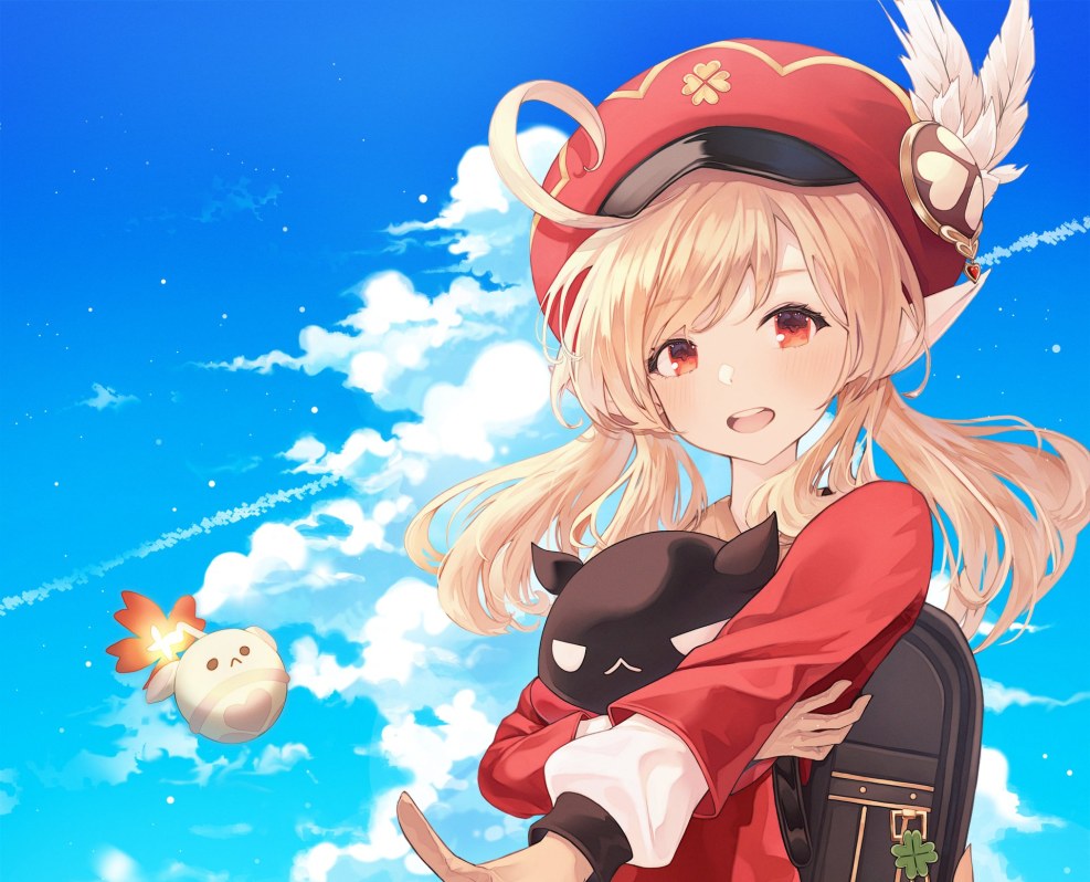 Genshin Impact Klee and Diona