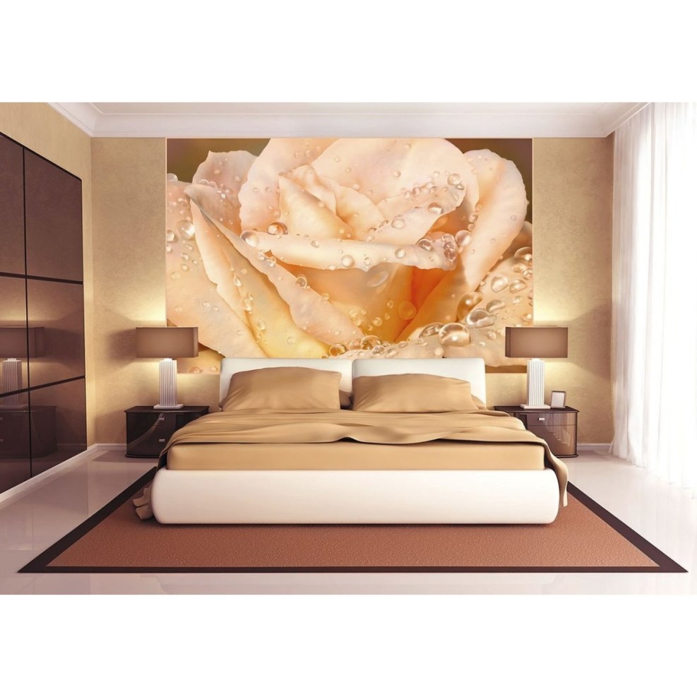 Decorative panel in the bedroom