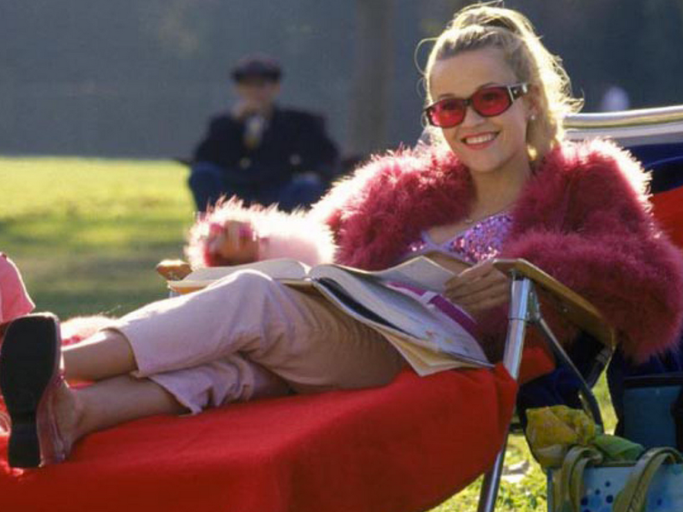 Chihuahua and Reese Witherspoon