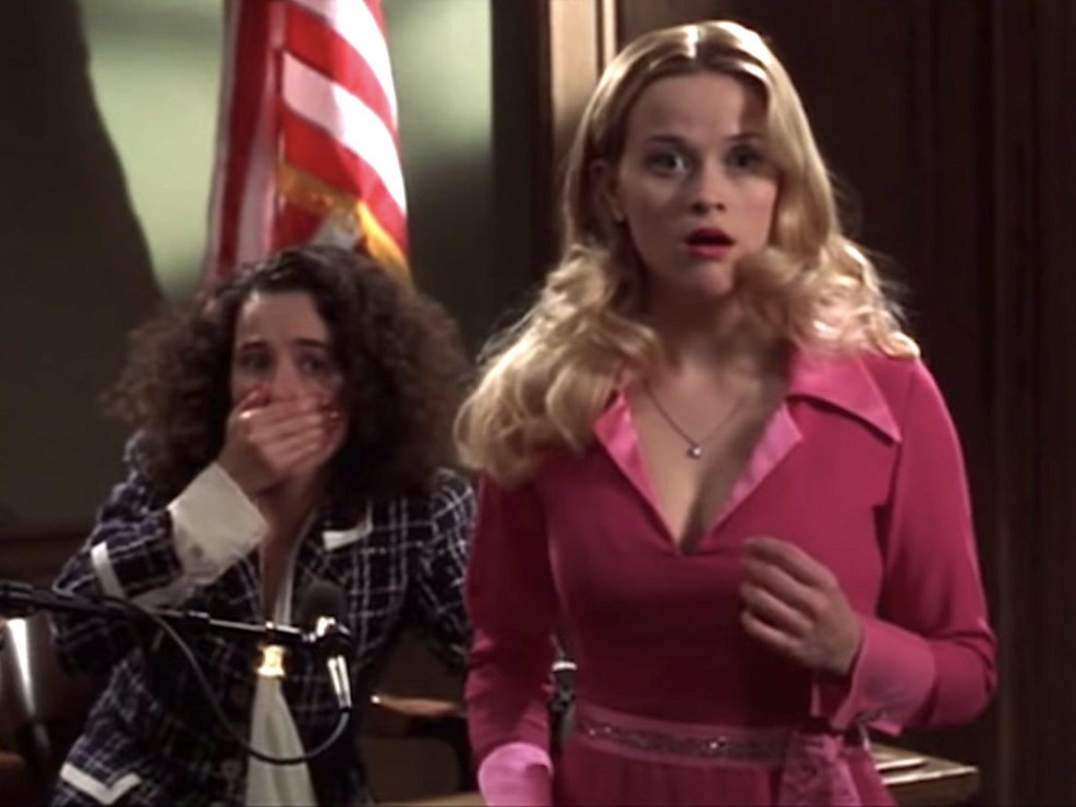 Blonde in the law of films excerpts