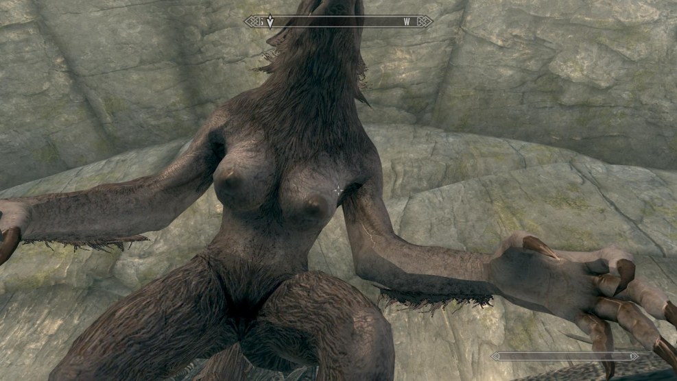Skyrim mod naked dragon