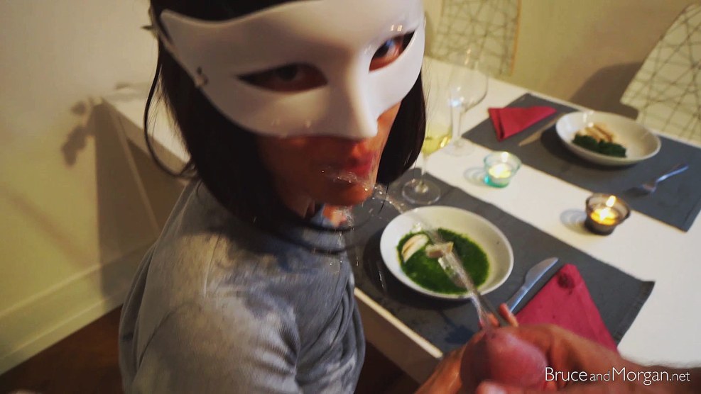 Bruce and Morgan with Friends