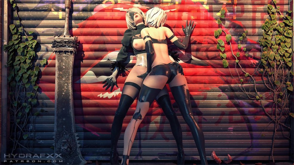 Nier automata +18 cosplay