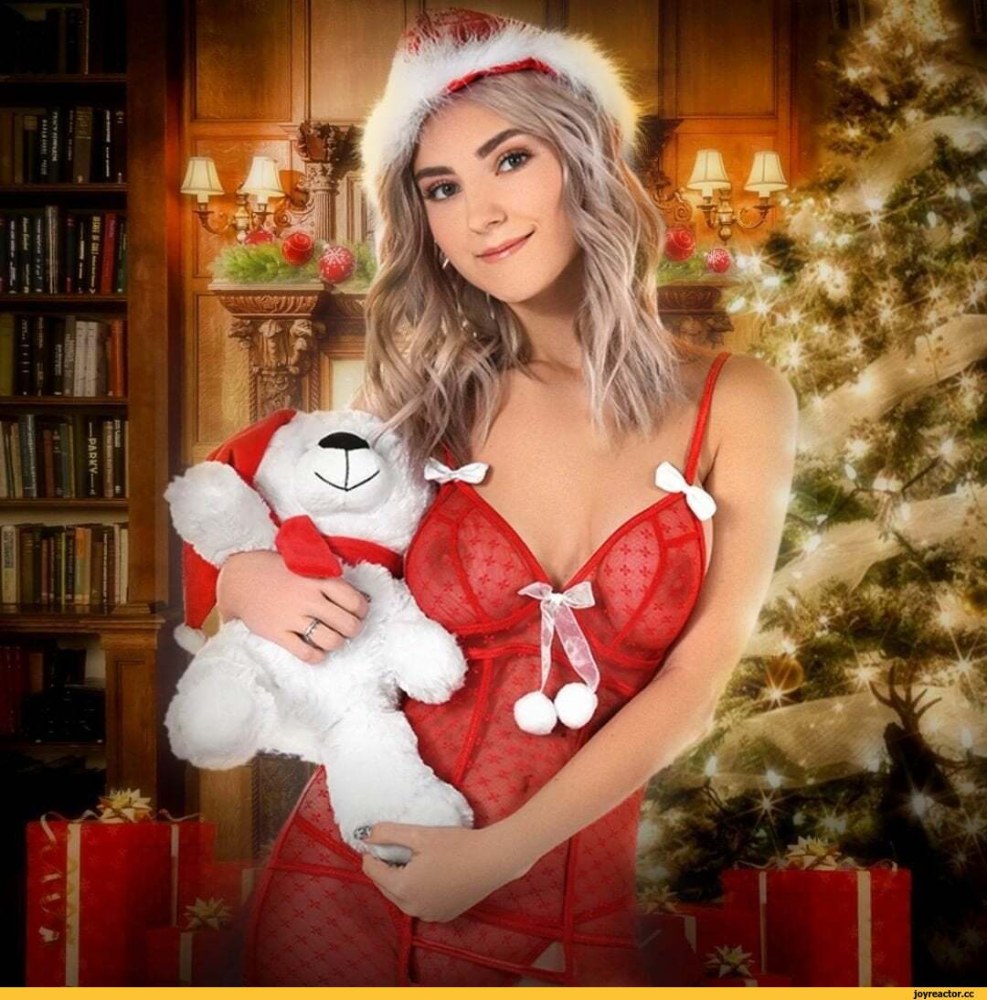 The woman leaves in the winter