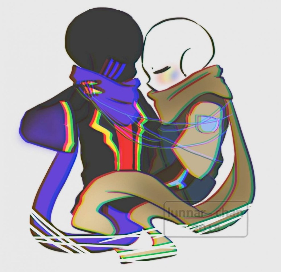 Error and Inc Kiss on the bed