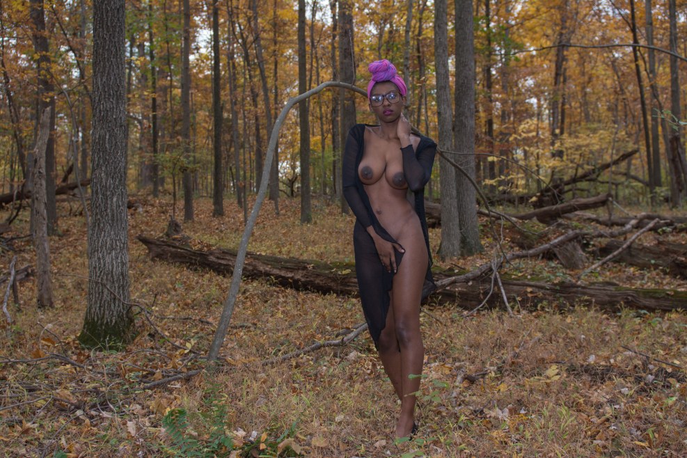 Fucking in nature in clothes