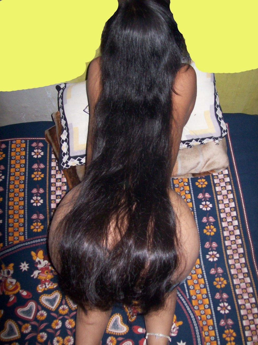 Girls with long hair nude