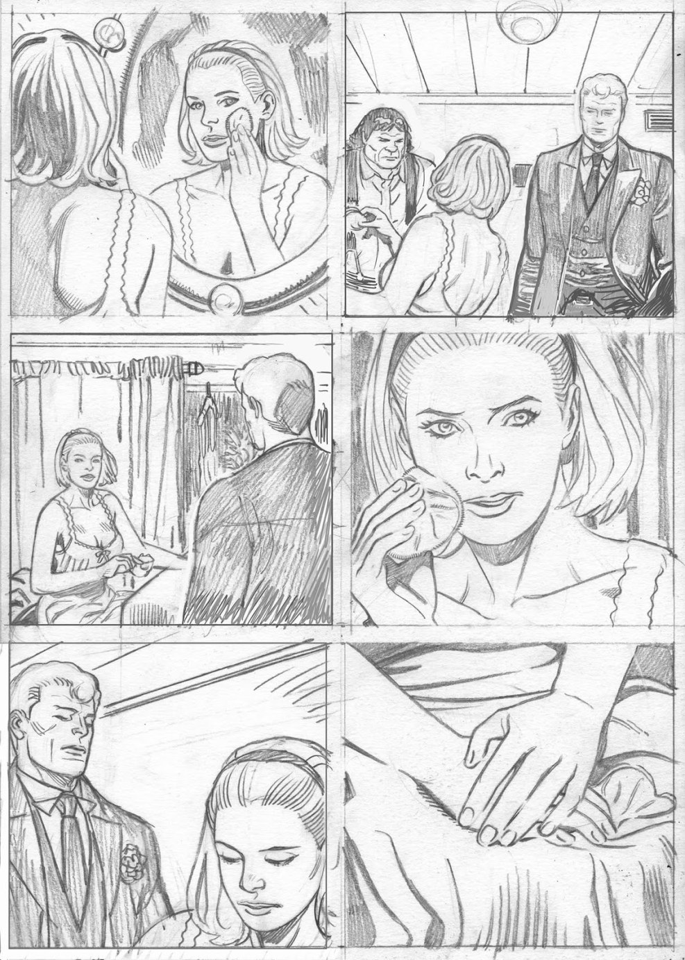 Anime story about the family of Arcana Poster