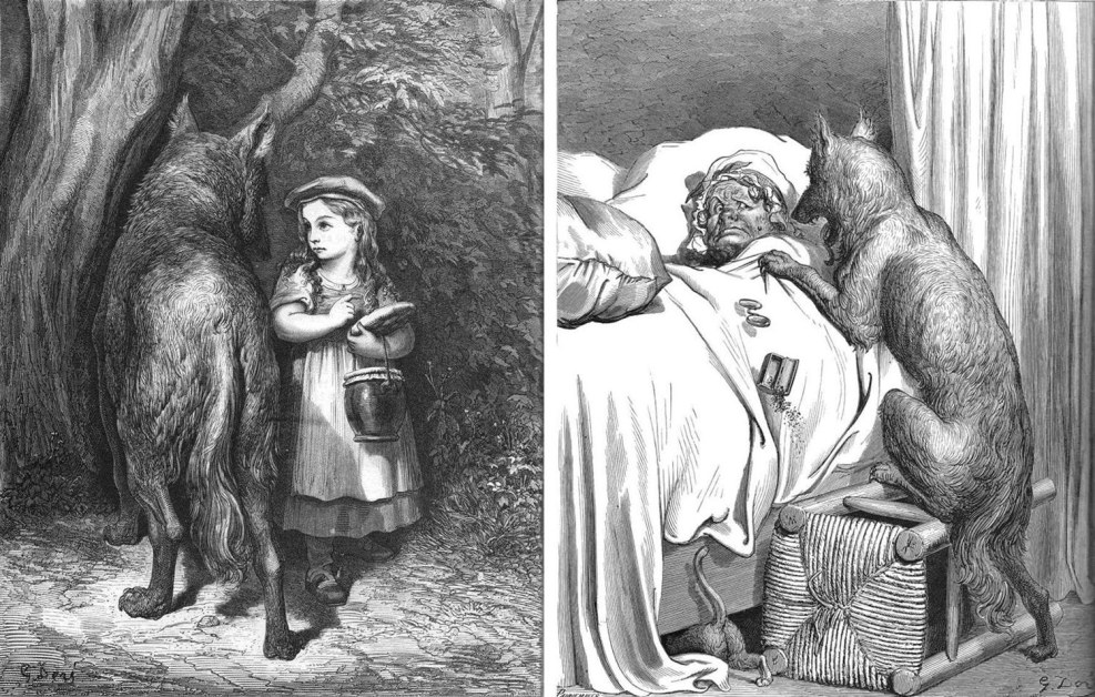 Gustav Dore Red Red Riding Hood