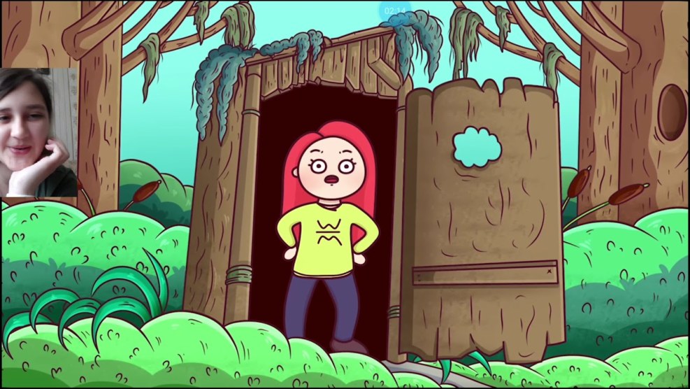 Cupid with automatic sketch