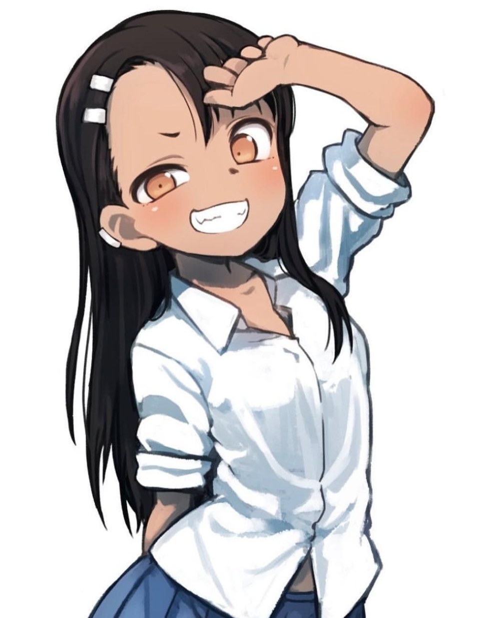 President of the art club Anime Nagatoro Lesbian