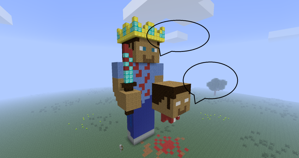 Evil Steve Minecraft