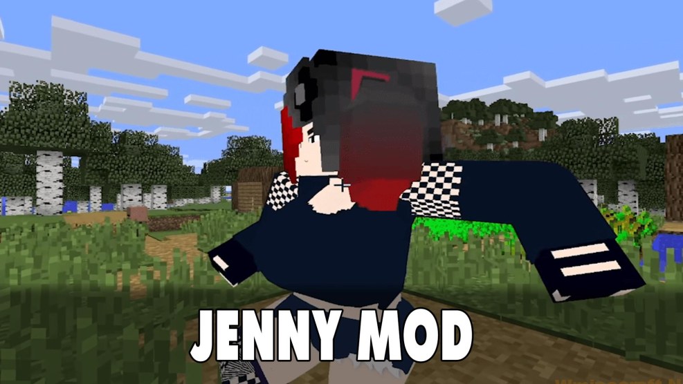 Jenny Minecraft Skrin