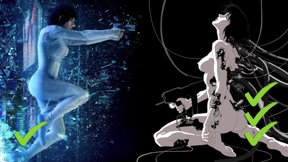 Ghost in armor Hentai Guro