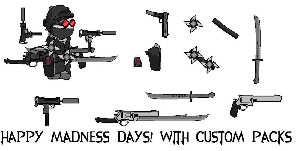 Mades Combat Hank Deimos and Senford