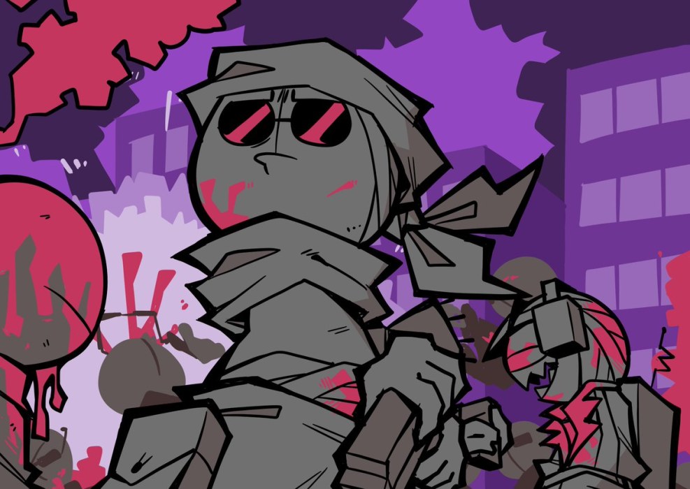 Madness Combat Hank glasses