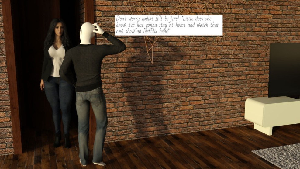 Interracial comic 3D overtime