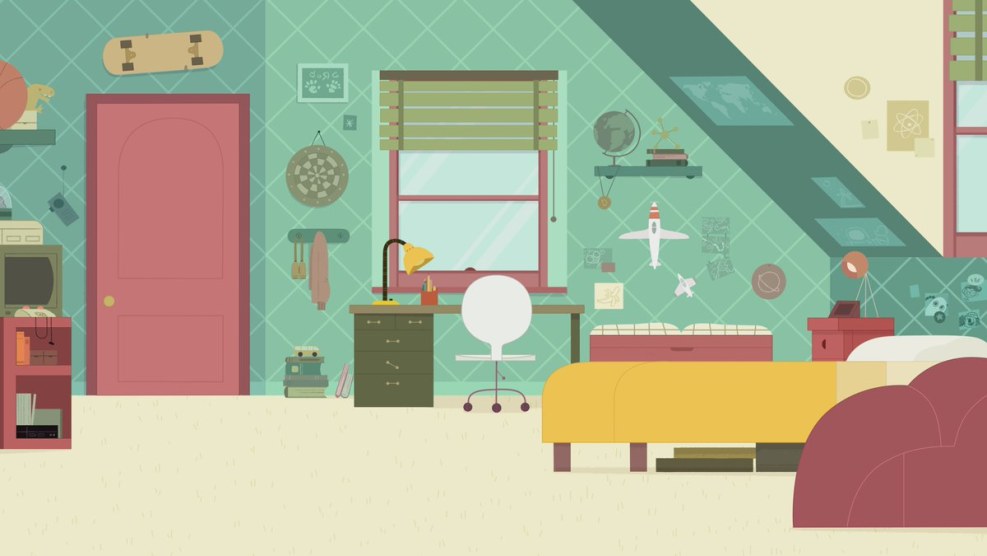 Backpack Ollie cartoon nickelodeon