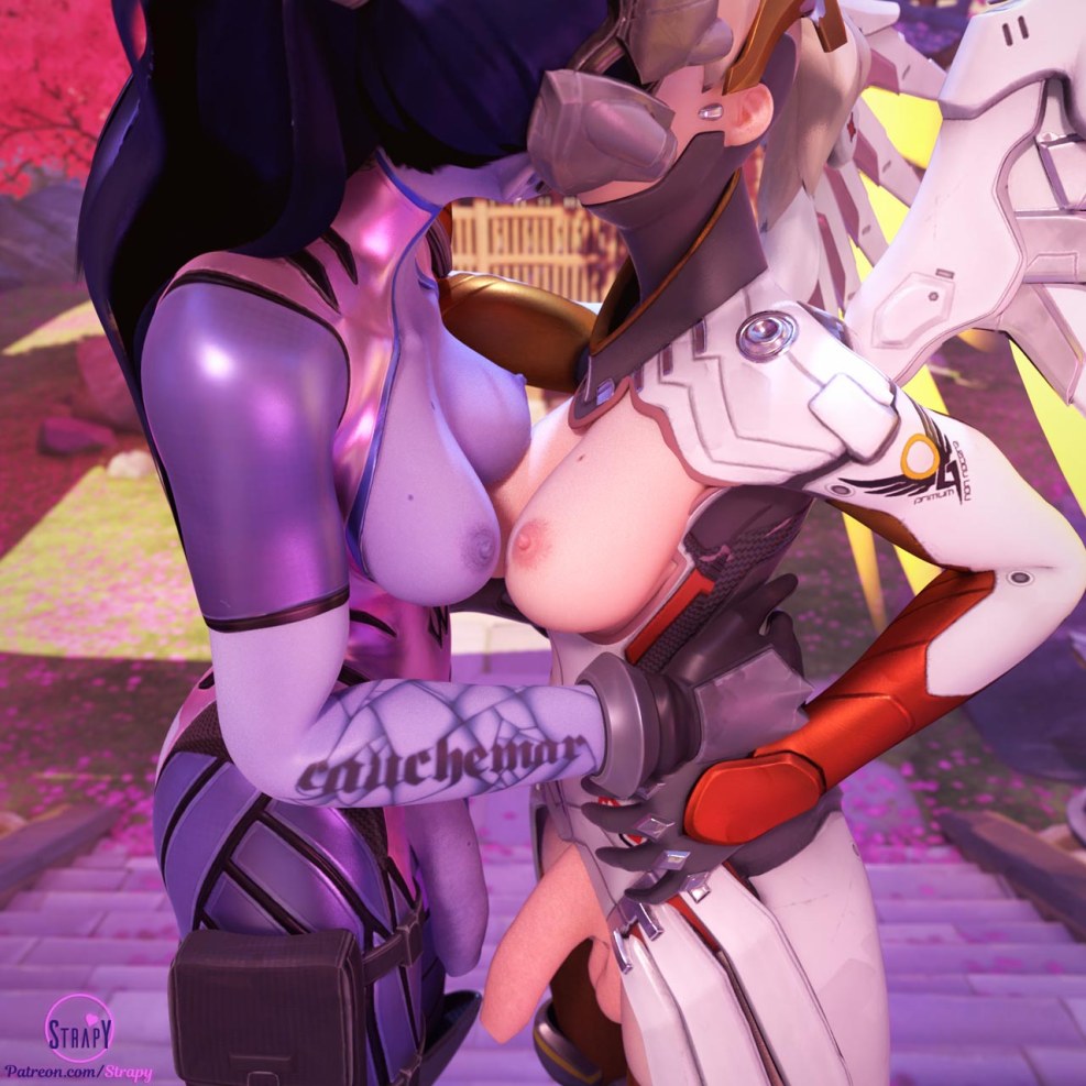 Overwatch Hentai Mercy and Futanari