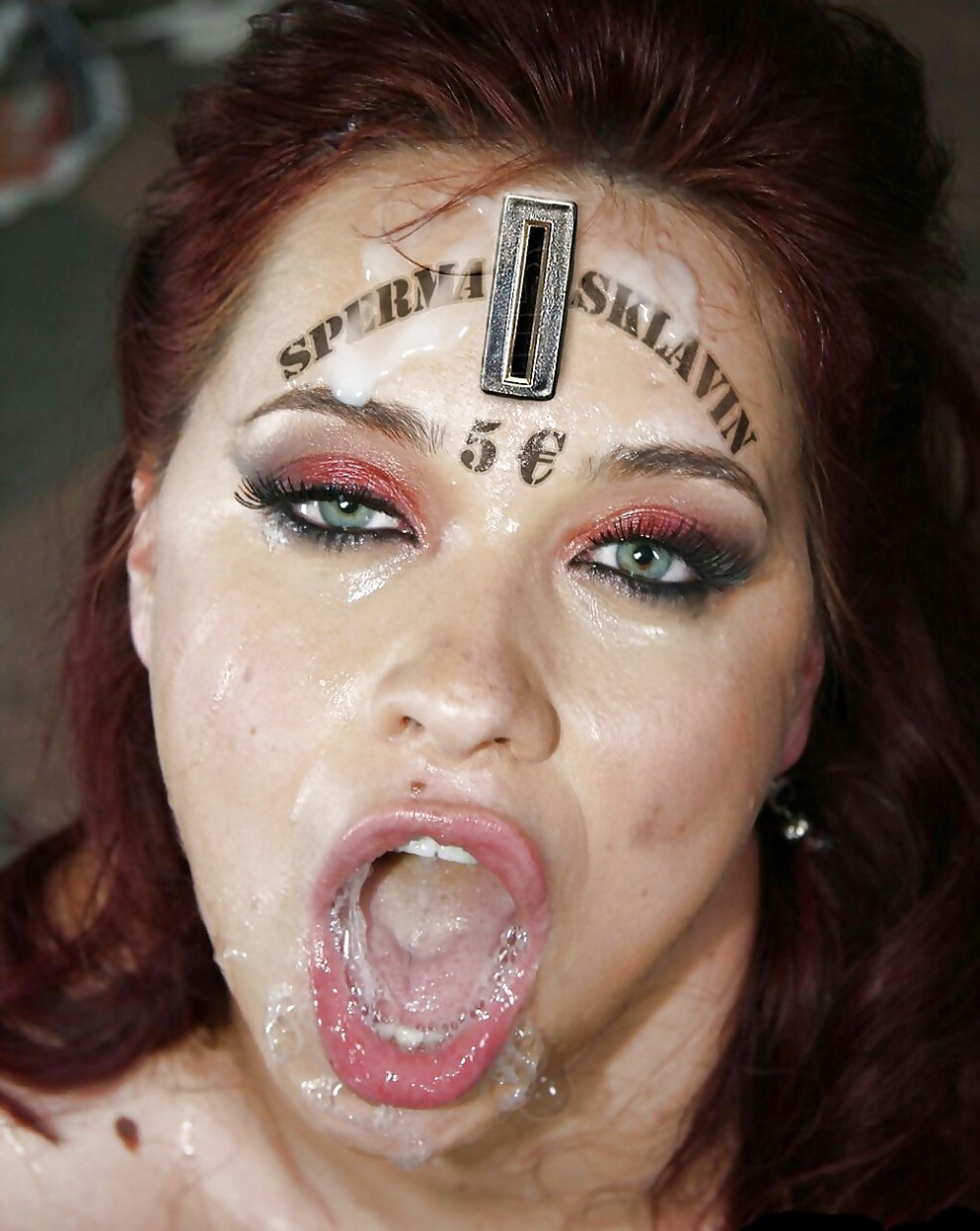 Flowing mascara pornstars