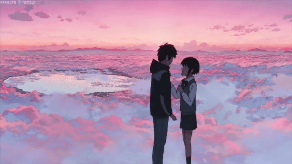 Pretty Girl in Love Cartoon