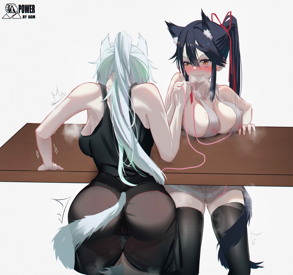 Arknights Texas and Lappland Hentai