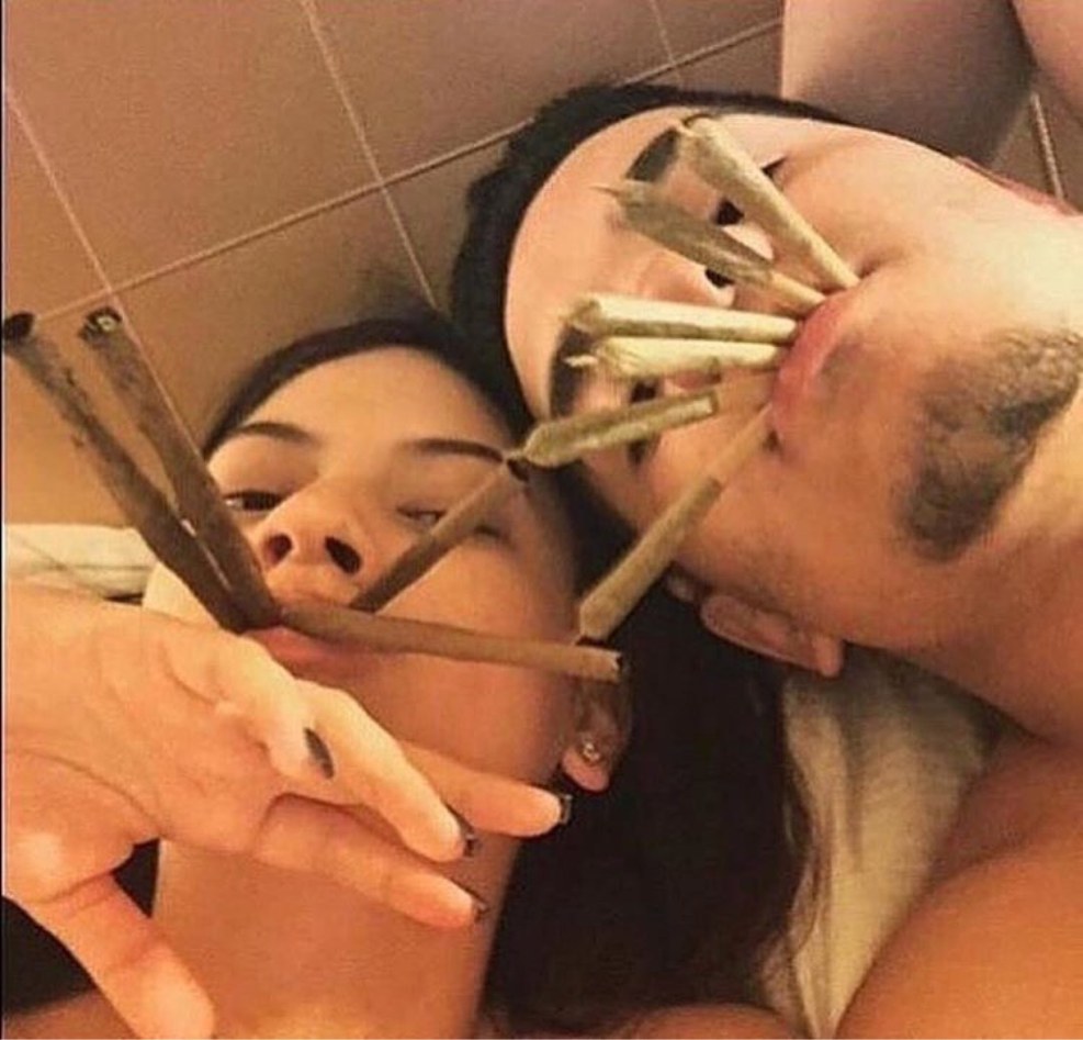 Man and woman in bed