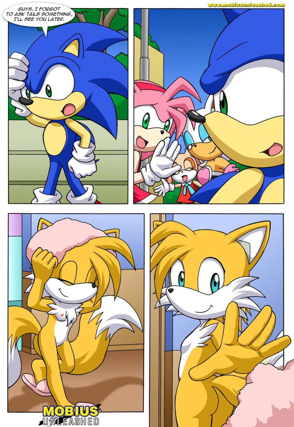 Sonic Hentai Tails Big breasts