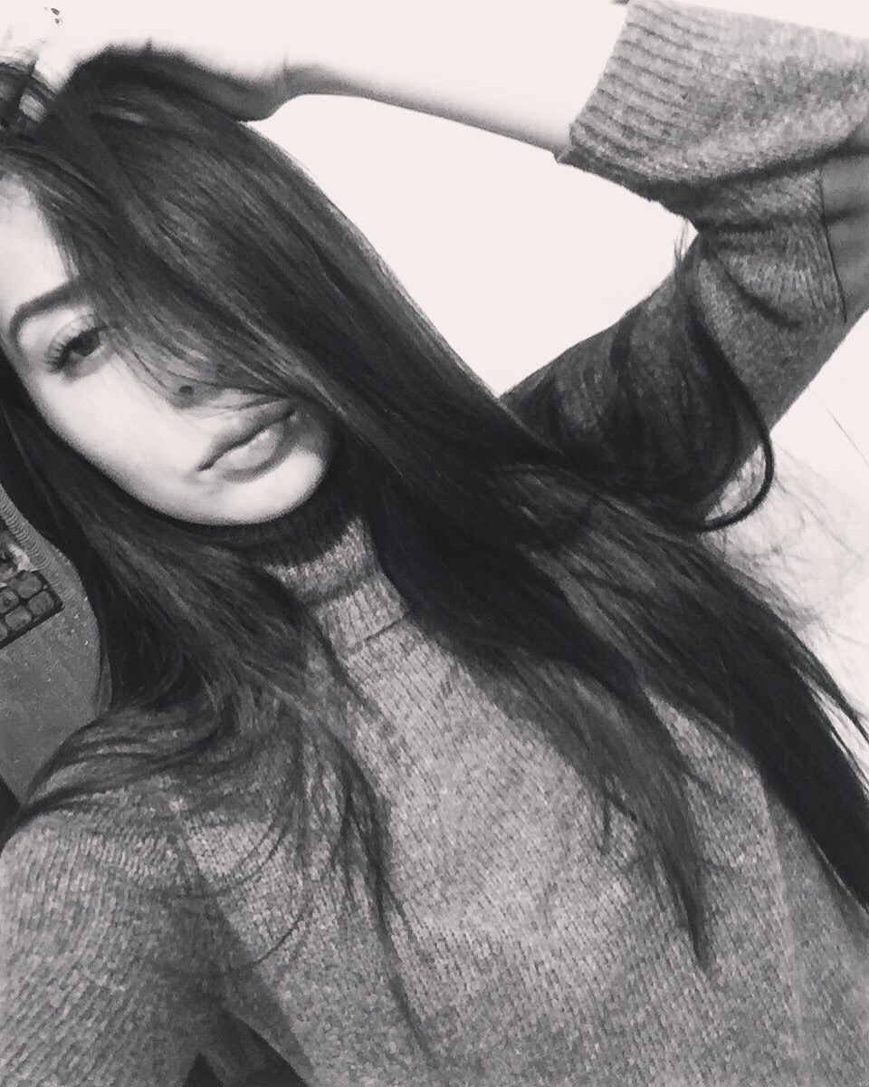 Anna Arefieva with brother