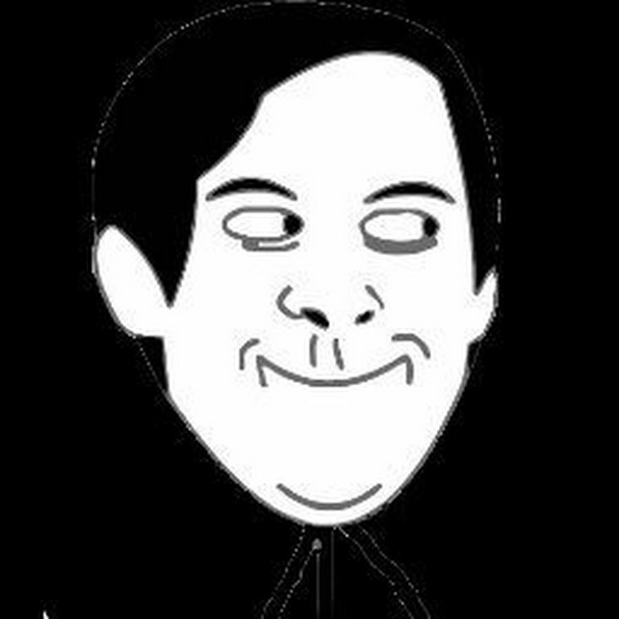 Yin yan on a black background