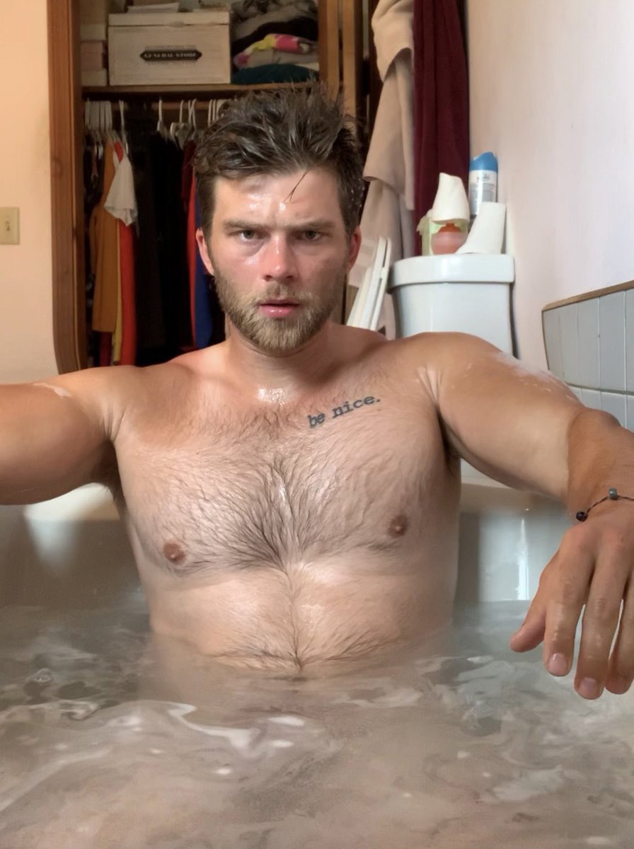 Naked Caucasian guys