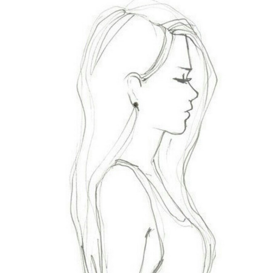 Girl in a turtleneck