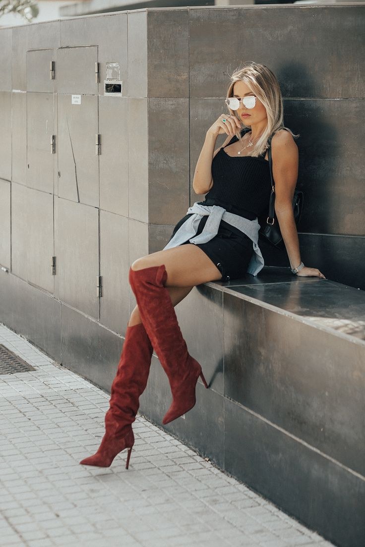 Image with red boots