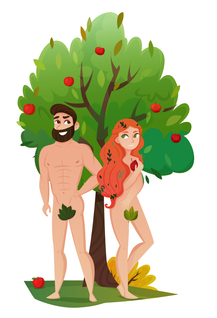 Adam and Eve Naked