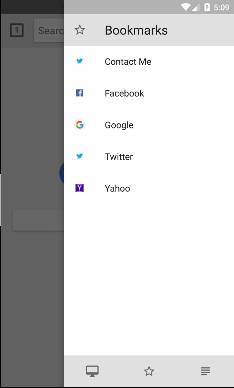 In the iPad there is a hiknutbrazer and there is the Internet