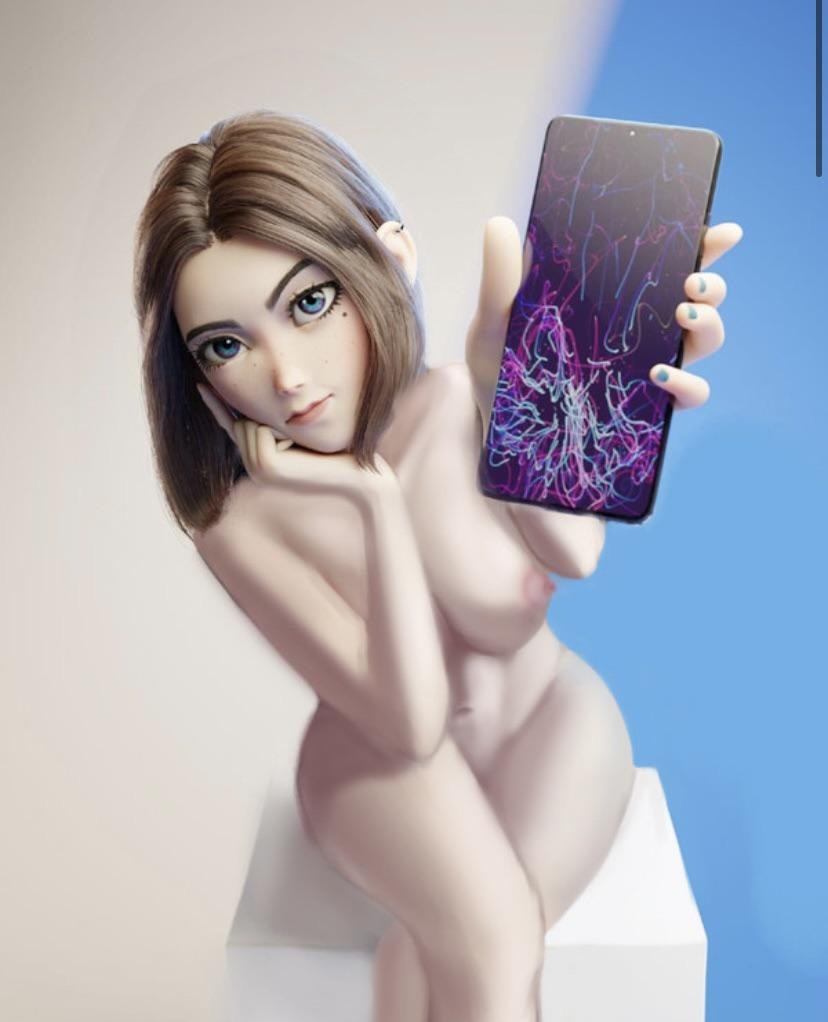 Samsung assistant is naked