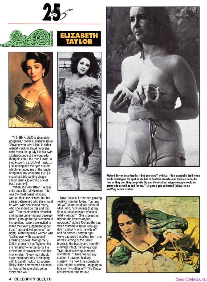 Elizabeth Taylor breasts
