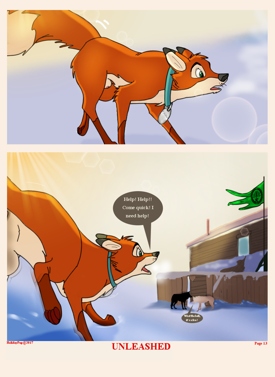 Busty standing in the corridor