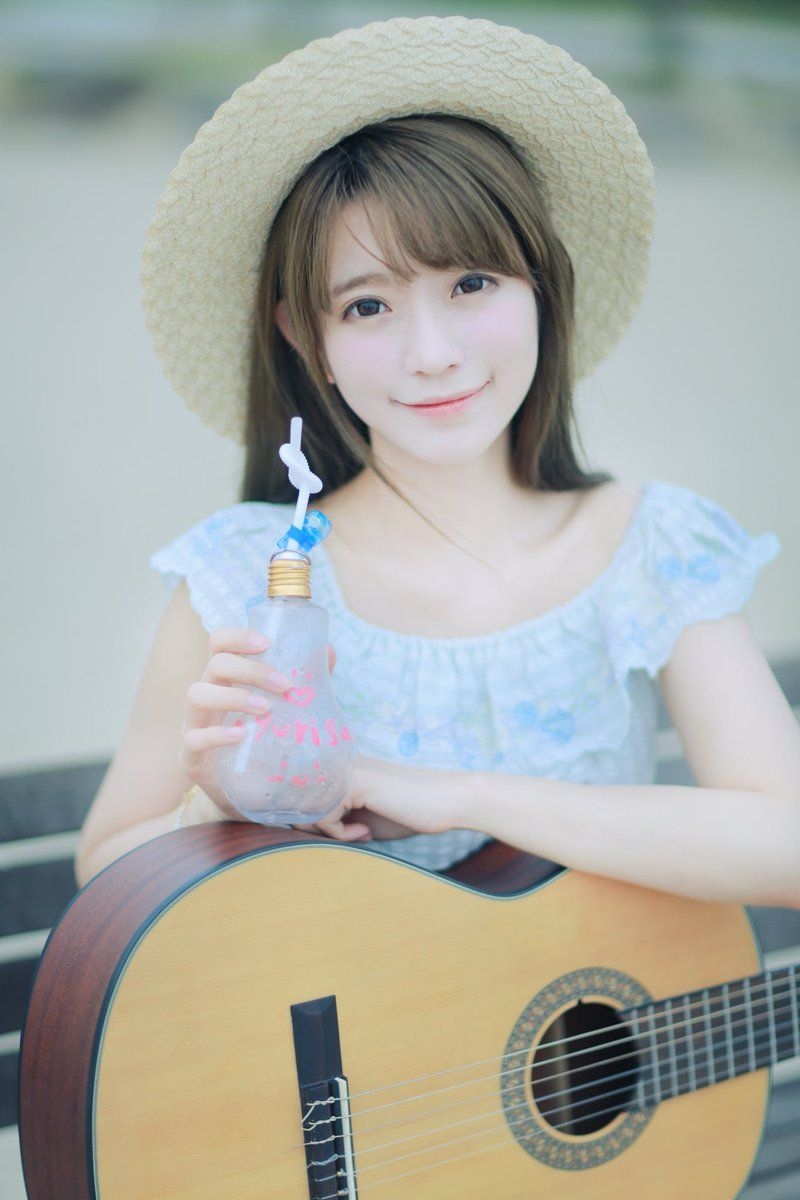 Aki Hoshino in a swimsuit